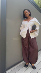 The Naomi Set: Shirt & Trousers
