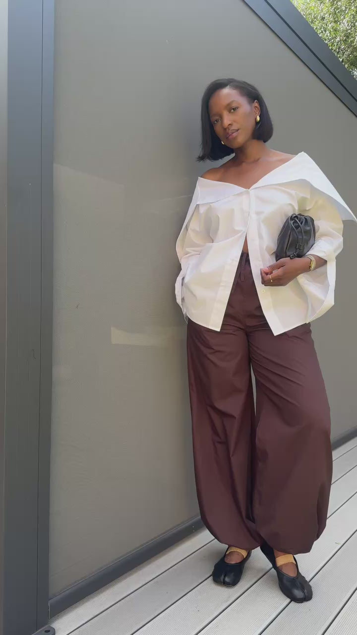 The Naomi Set: Shirt & Trousers